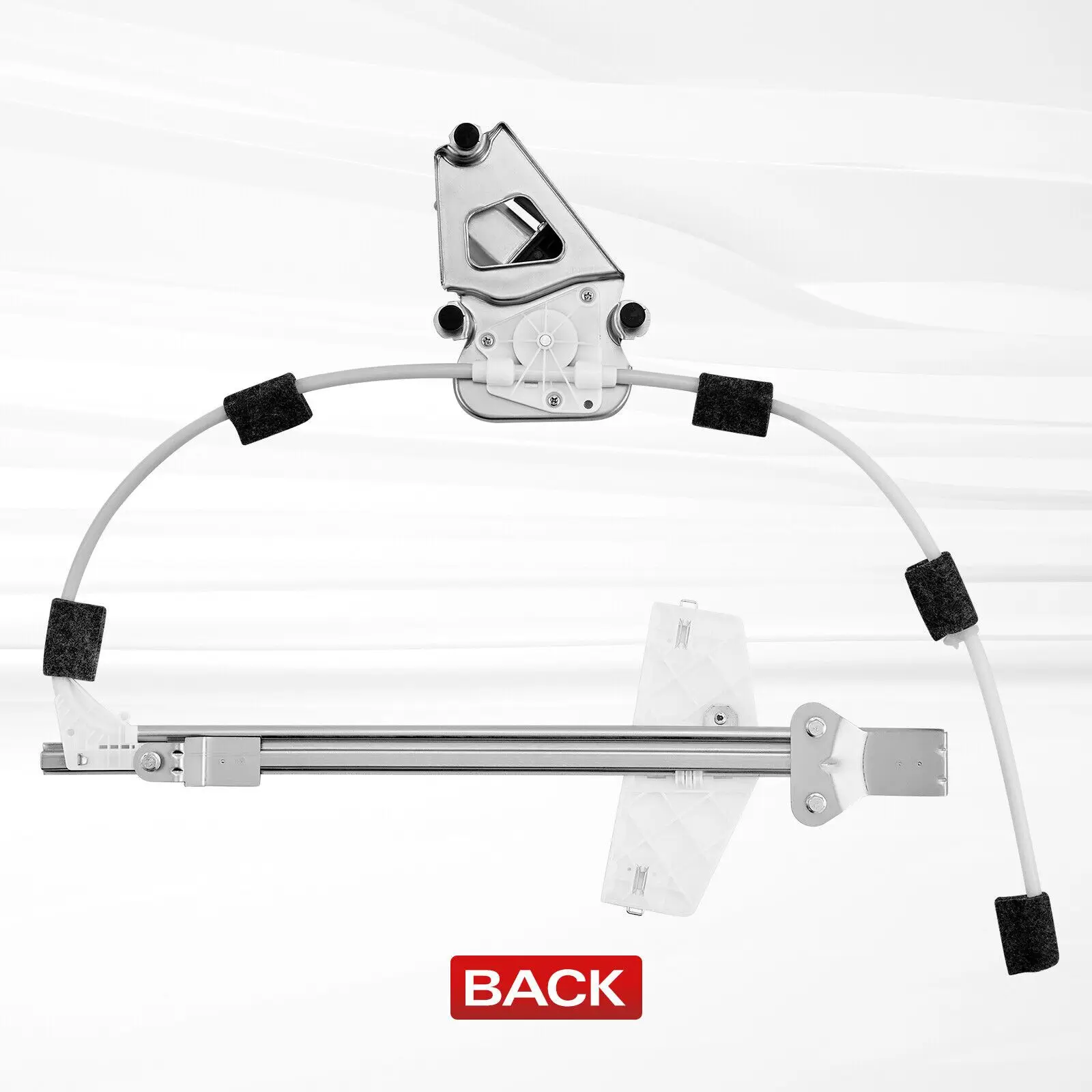 زوج منظم نافذة الطاقة مع محرك لسيارة جيب ليبرتي الأمامية اليسرى اليمنى 2002-2007 #3