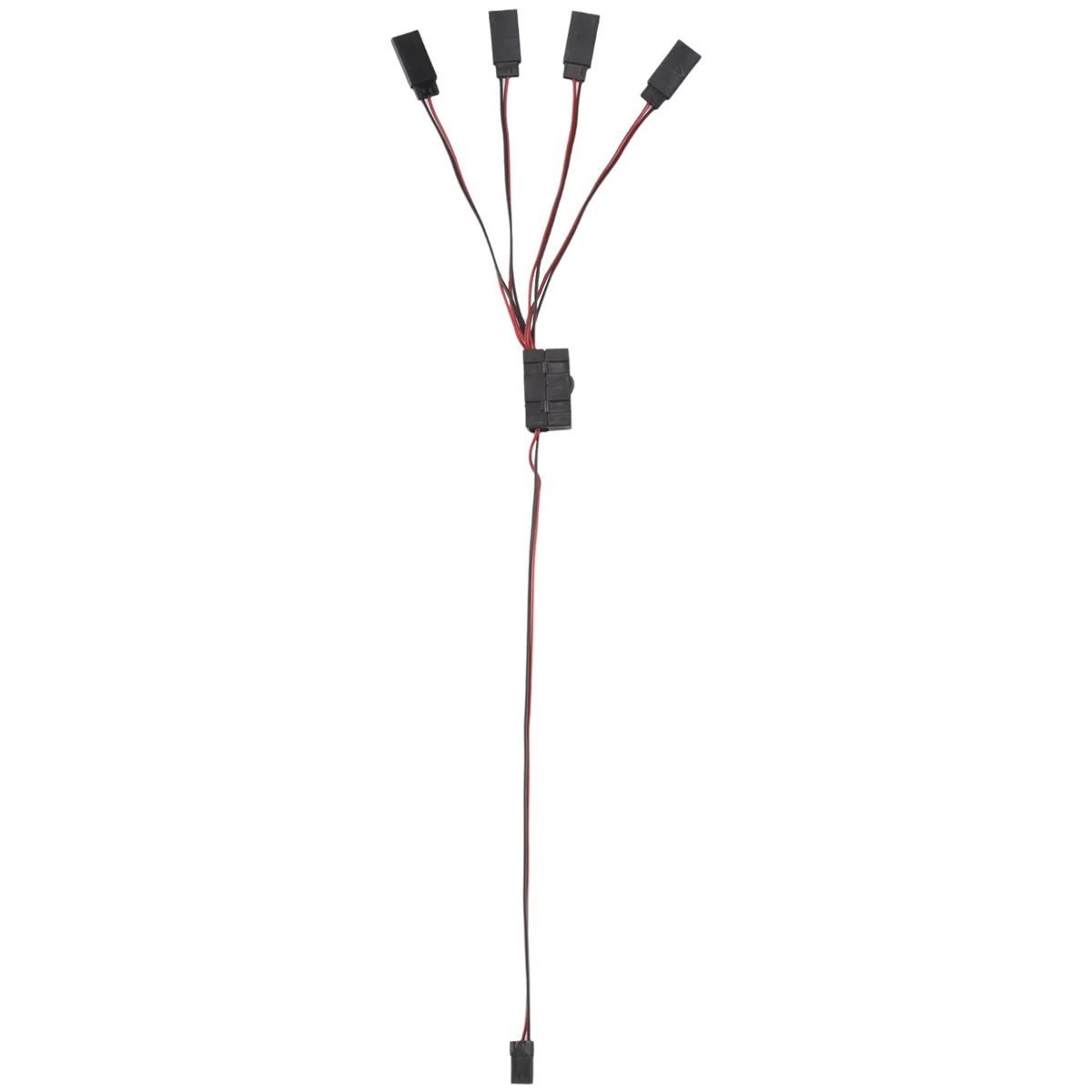 

X59A_1PCS RC Удлинитель сервопривода от 1 до 4 лет Проводной кабель Управление светодиодной подсветкой