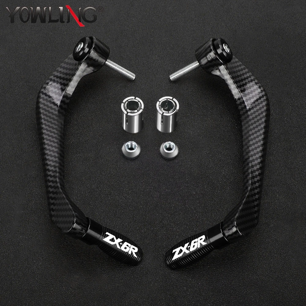 

Handlebar Grips For Kawasaki Ninja ZX-6R ZX6R ZX 6R ZX6RR ZX636 ZX-636 Motorcycle Guard Brake Clutch Levers Guard Protector