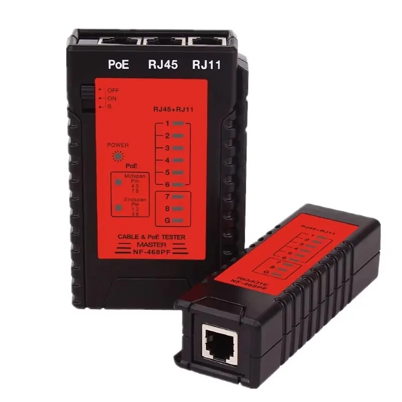 

RJ45/RJ11 Network Cable Tester & Certifier