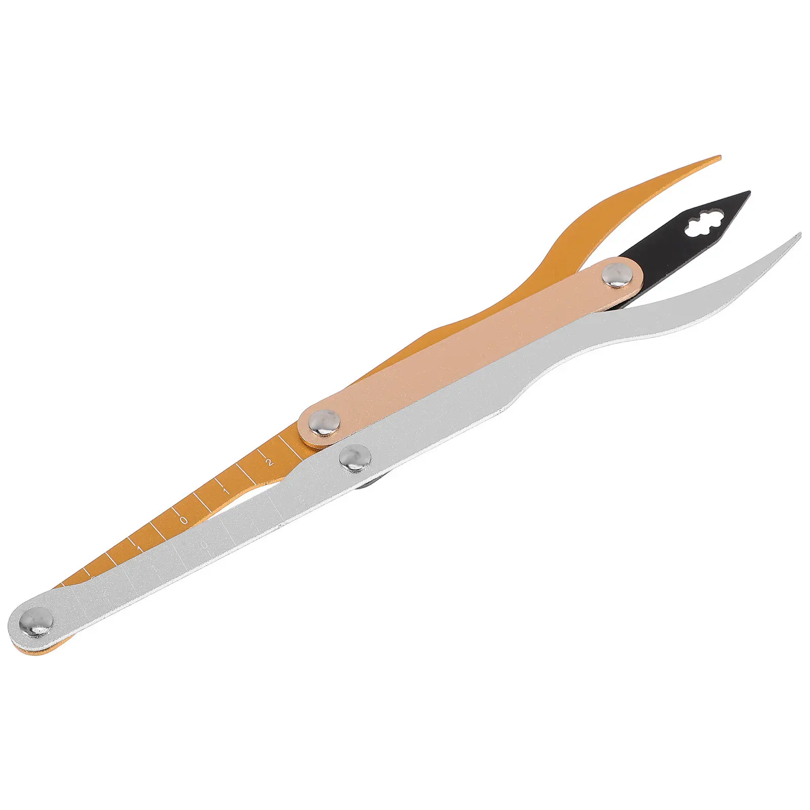 

Eyebrow Measurement Ruler with Golden Ratio Guide 3-Point Mapping Tool for Accurate Proportions in Microblading and Daily Makeup