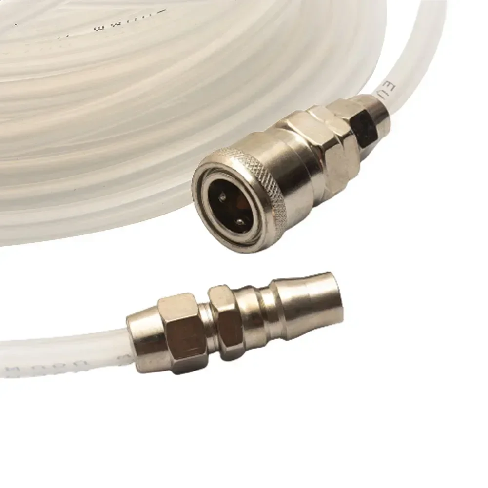 Imagem -04 - Pneumatic Air Tube Compressor Mangueira com Conector Tubo Reto Alta Pressão pe Flexível Europeu Junta Japão 10m 15m 20m
