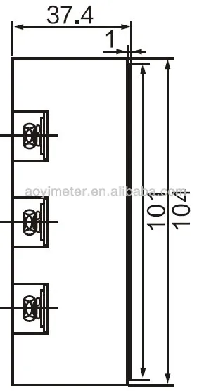 Katup Relay Solid State Khusus TSR3-3KDA-H/ZF