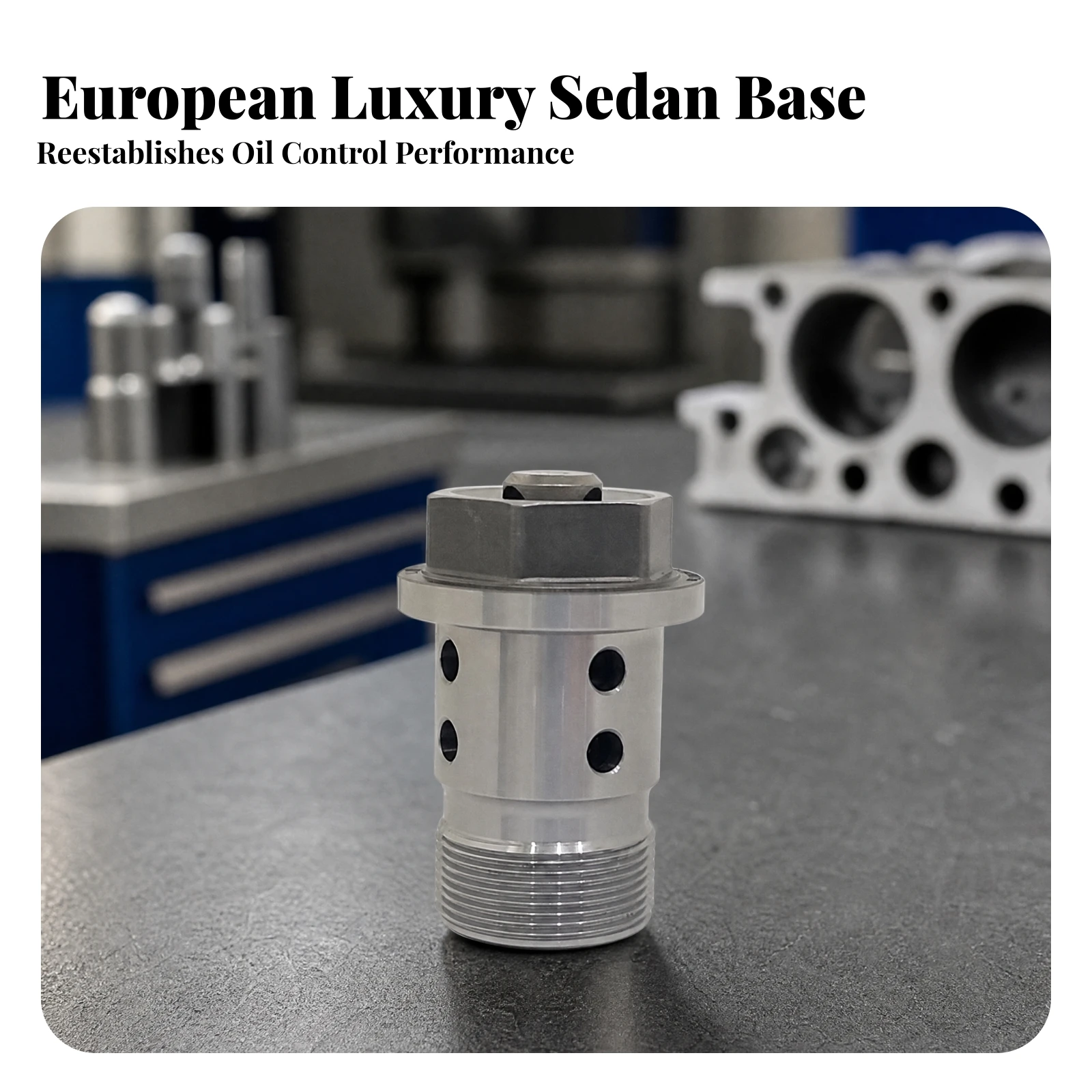 Engine Oil Control Valve OEM-Spec Oil Control Valve with Screen Threaded Body for Bavarian Motor Works 318I Owners