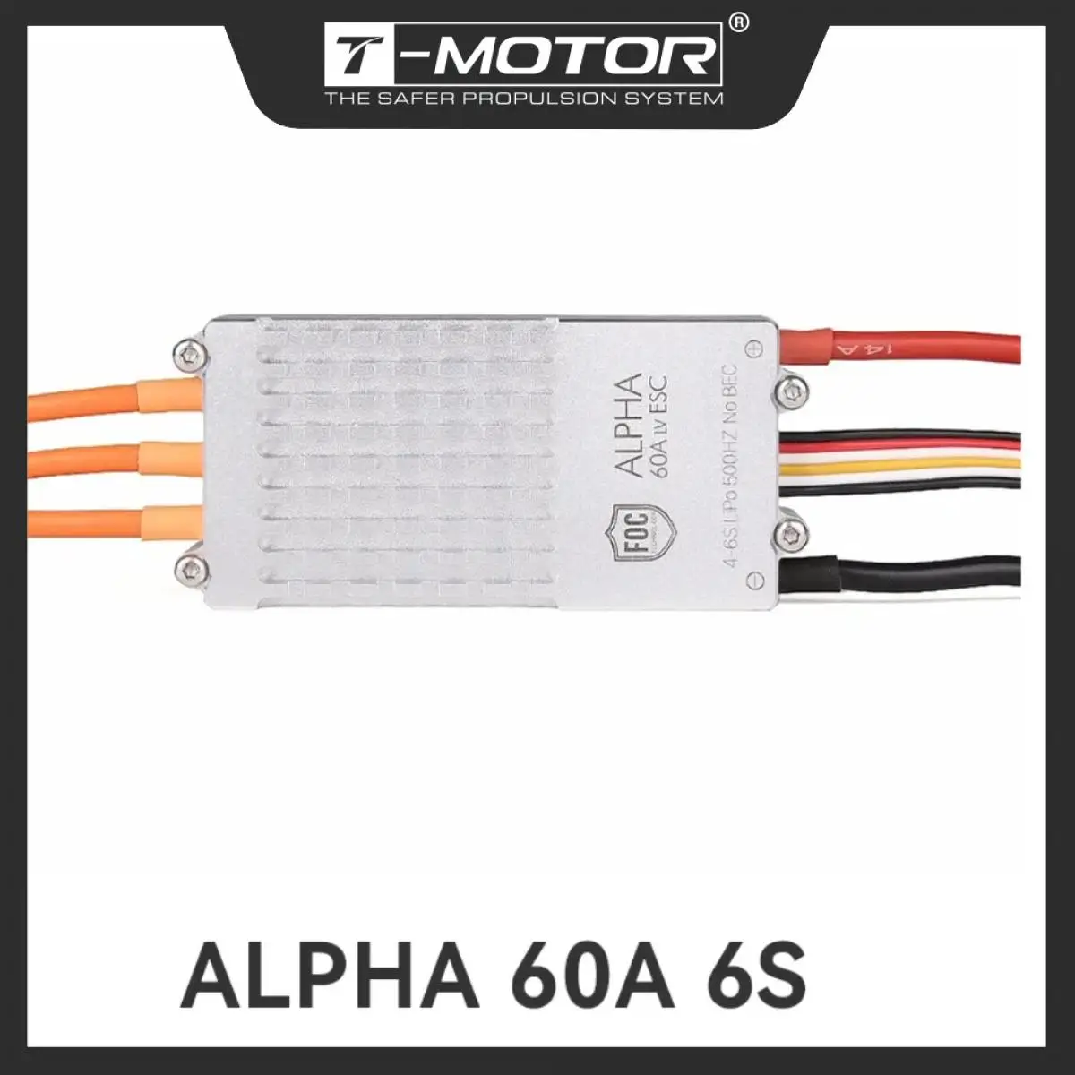 

T-MOTOR Electronic Speed Controller ALPHA 60A 6S Low Voltage FOC ESC for Brushless Motor Multicopter MN6007 MN605S MN601S U8II