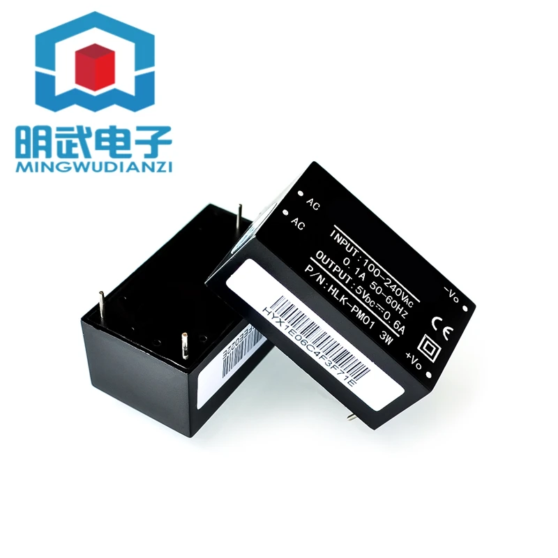 

HLK-PM01/03/12 Isolated power module 220v to 5v smart switch step-down power module