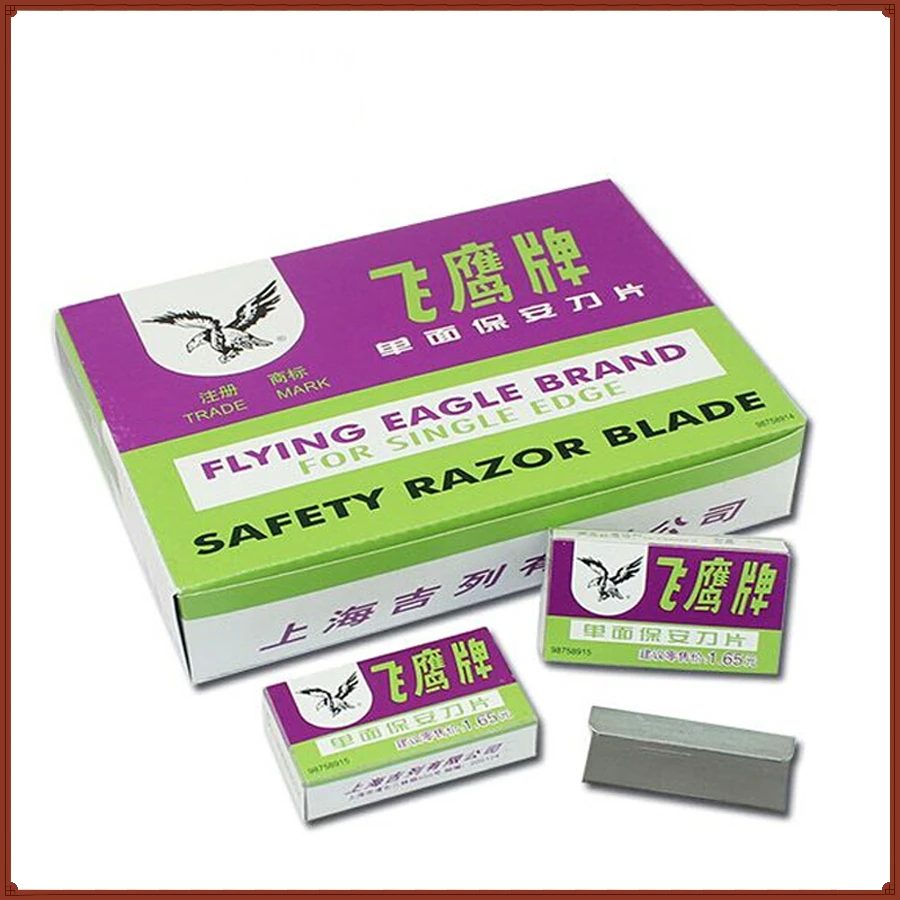 10 Box 50 Pcs Flying Eagle Brand Safety Razor Blade for OCA Adhesive  Removing Cleaning LCD Repair Tool Sticker