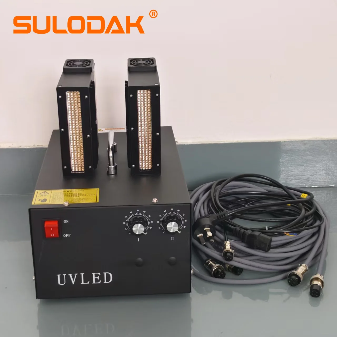 Air Cooling  LED Curing System 130*20MM High Power 400W 395NM  Lamp Digital Printer DTF Office Use Aluminum Alloy