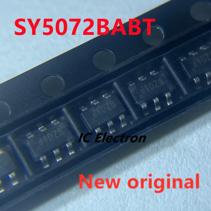 10PCS New original SY5072BABT SOT23-6 LED Lighting driver controller chip SY5072BABT