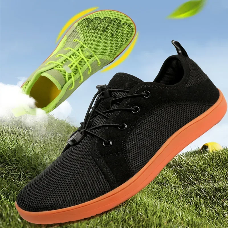 Męskie buty Cross-Trainer boso minimalistyczne buty Zero Drop Sole szerokie noski Box damskie minimalistyczne bieganie w terenie szerokie noski Box