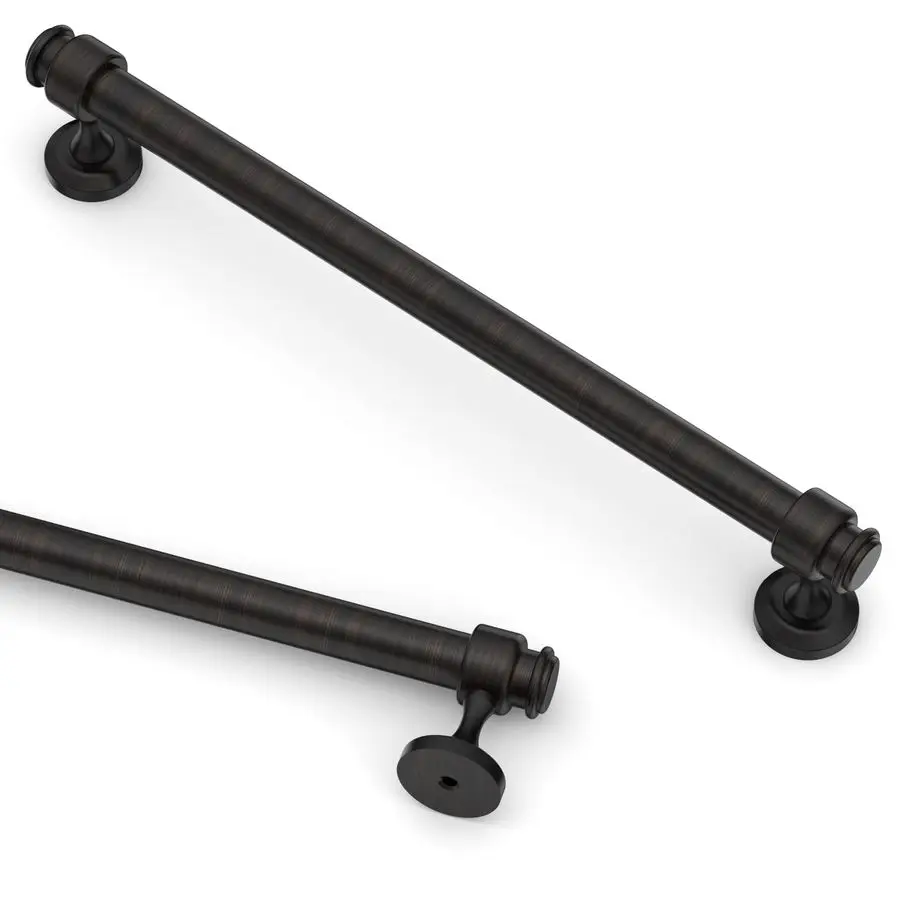 

10 упаковок, 10 дюймов, 254 мм, масляные бронзовые ручки для кухонного шкафа, ручки для шкафа, фурнитура для кухонного шкафа, ручки для ящиков шкафа