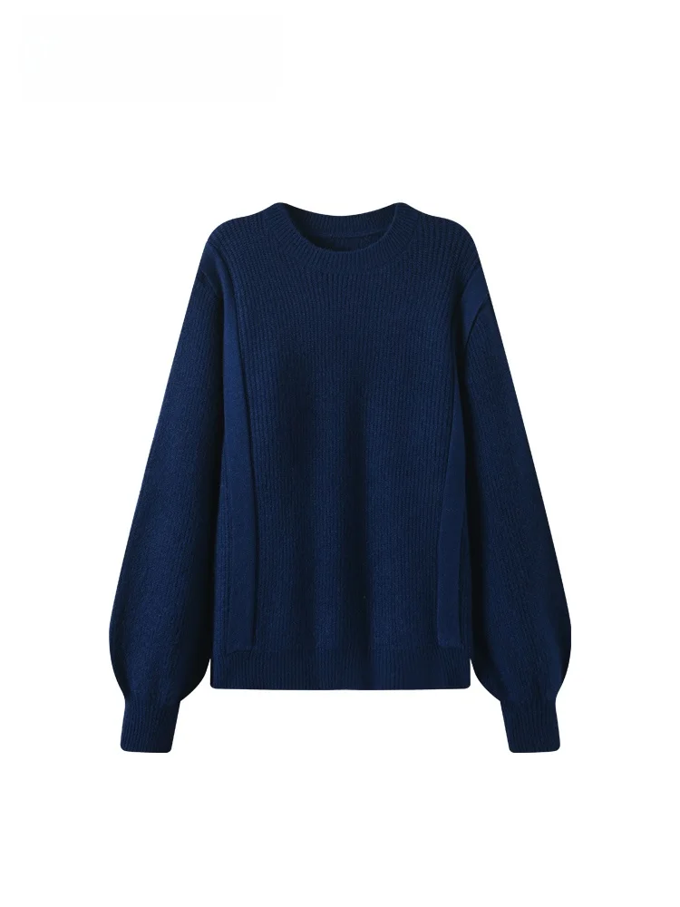 

Cara CLUB plus Size Casual Long Sve Women's Base irt Inner Wear Slimming Meat Covering Boting Top plus Size Knitted P...