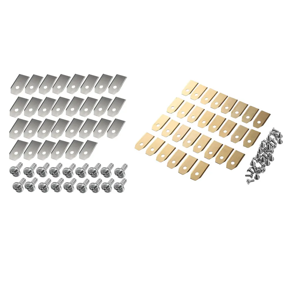 30PCS Lawn Mower Cutting Blades Set Stainless Steel Blade Replacement Parts Sharp for Husqvarna Automower/Gardena Lawnmower