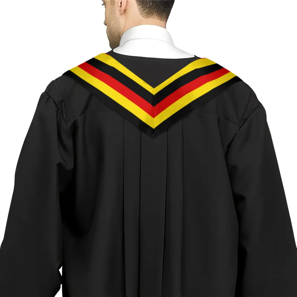 Châle de graduation pour étudiants internationaux, Sash Stole Sash, Honor Study, Aboard, Ugan Feel and United States, Feel, Plus de design