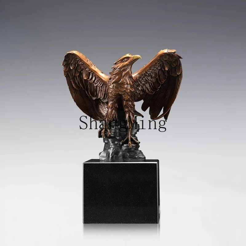 CL  Eagle Brass Ornament Company Opening Office Study Desktop Crafts