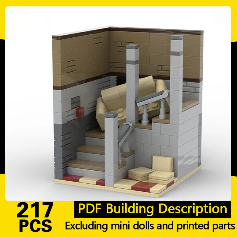 

City Street View Model MOC Building Bricks Popular TV Drama Scene Modular Technology Gifts Holiday Assemble Children Toys Suit