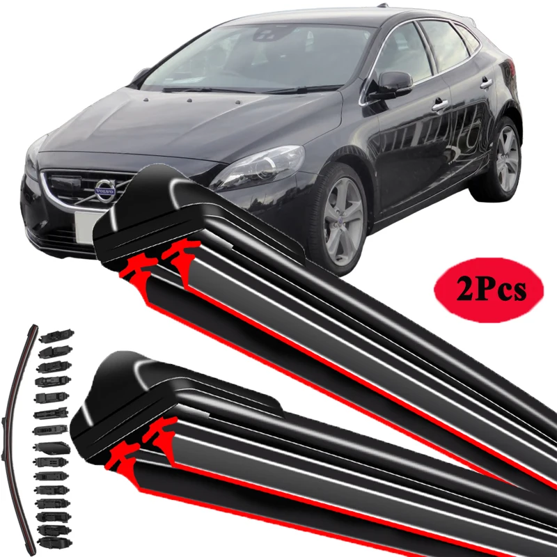 

For Volvo V40 1995-2019 Car Windshield Wiper Blade Front Windscreen Brushes Washer Accessories Window Cleaning Replacement Parts