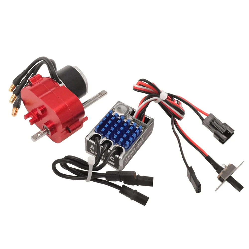 

Коробка передач бесщеточного двигателя в сборе для 1/12 MN78 MN82 LC79 MN168 MN99sV2 MN98V2 RC