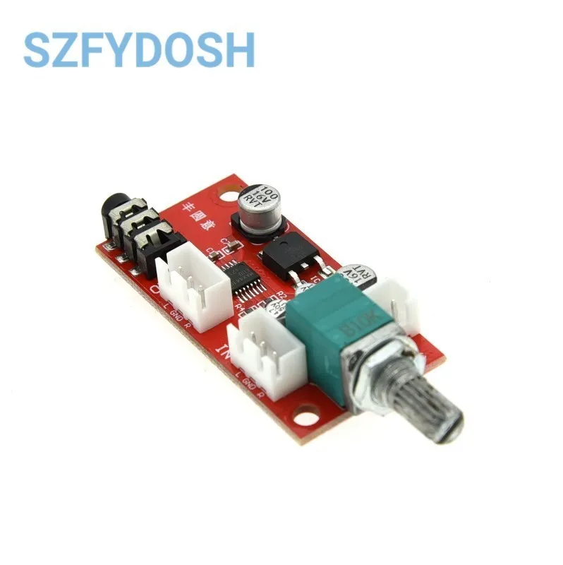 Headphone Amplifier Board MAX4410 Miniature Headphone Amplifier Can Be Used As Power Amplifier Preamplifier Instead Of NE5532