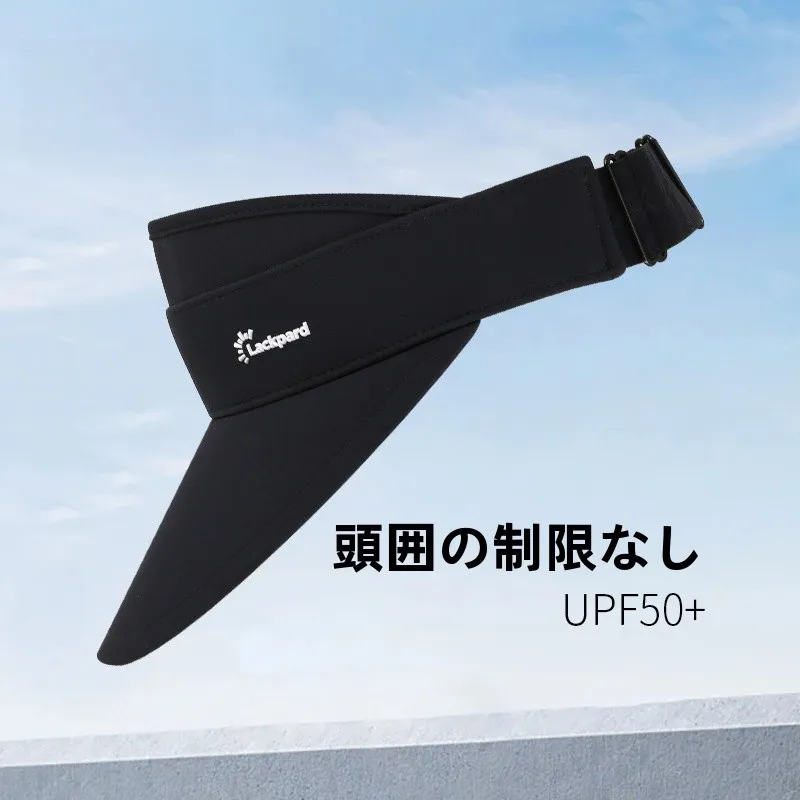 lapard-レディース-テニス-サンハット-通気性-アウトドア-春夏-エンプティトップ-uv保護-大きなつば付きキャップ-ポリエステル繊維