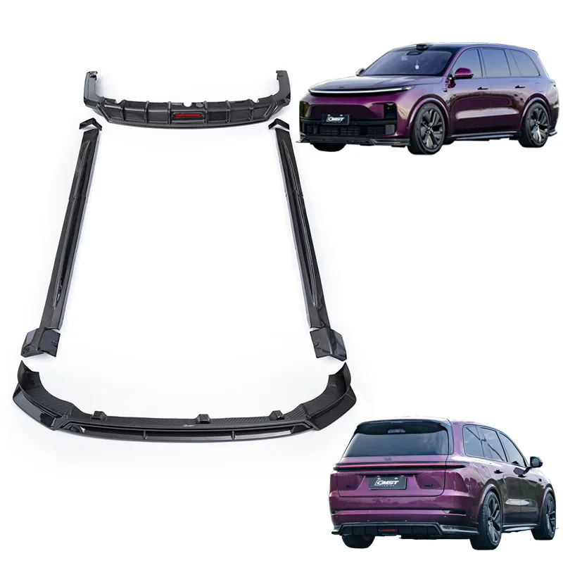 

High Quality Carbon Fiber Body Kit for Li Xiang Leading Ideal L9 Upgrade CMST Carbon Fiber Kit Front Lip Rear Diffuser