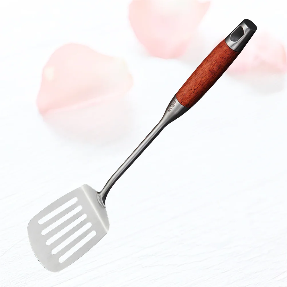 

Pancake Turner Cookware Cooking Utensil Cookie Spatula Brown Bamboo Kitchen Utensils