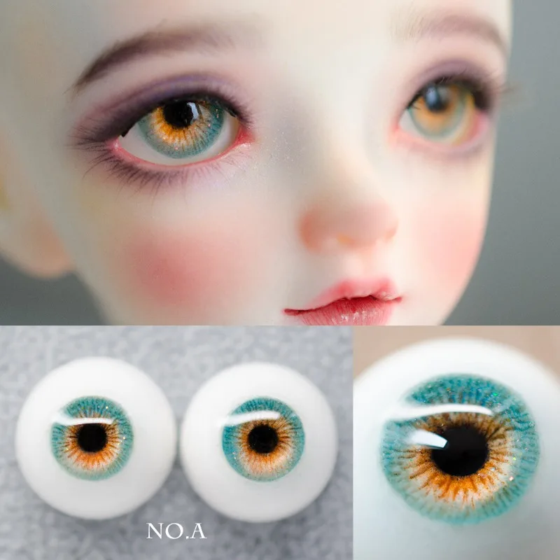 Bjd-Gobp eyes人形,ぬいぐるみ,アクセサリー,サイズ10mm, 12mm, 14mm, 16mm, 18mm, ga14, 1/6, 1/4, 1/3