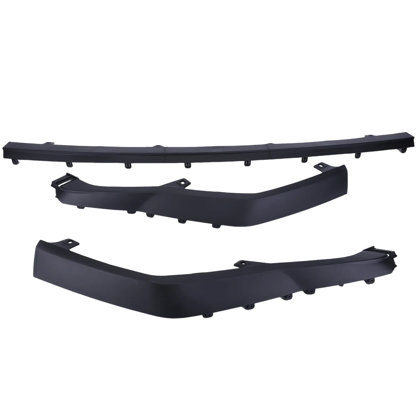 

3Pcs Front Bumper Lower Molding Guard Valance Trim Compatible for RX350 RX350L RX450h RX450hL 2016-2019 Replaces 52437-48020