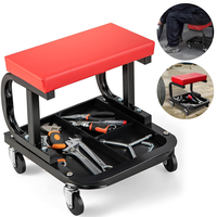 Universal Auto Repair Bench Automotive Machinery Workshop Tool Tray Heavy-duty Tool Bracket Roller Cart Tool Stool With tray