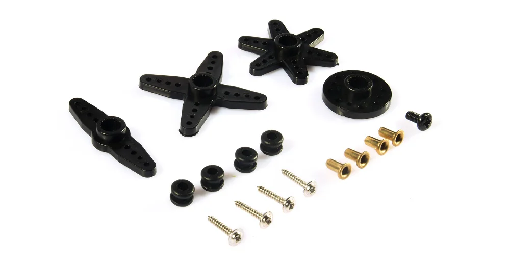 AFRC D1917MG 17g Mini Digital Servo mit Metallgetriebe für 1/16 1/18 1/24 RC-Autos, Starrflügler und Helikopter - Einzelpackung/Doppelpackung – Detail 4