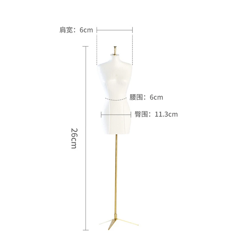 جديد عارضة أزياء دمية صغيرة الزخرفية نصف الجسم عارضة أزياء نموذج 26 سنتيمتر الملابس المعرضة 1/6 الحلي اكسسوارات جمع اللعب