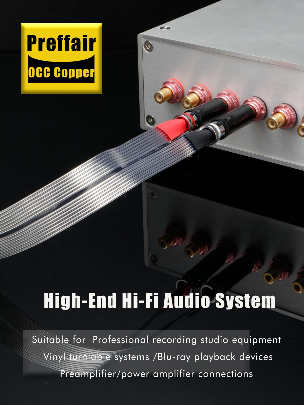 2RCA-Kabel Signal-RCA-Audiokabel für Lautsprecherbox HDTV TV DVD AMP – Detail 15