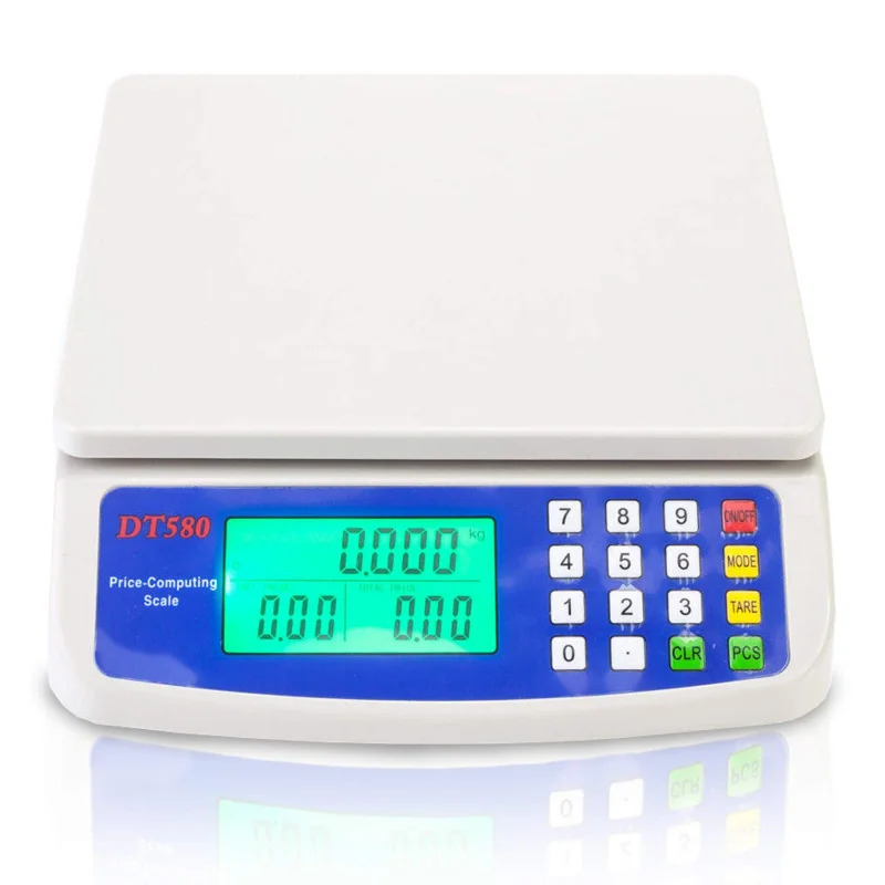 30KG /1G Precision  LCD Digital Scale Electronic Balance Weight Scale Plastic Weight Scale Accuracy Weight Balance Food Scales