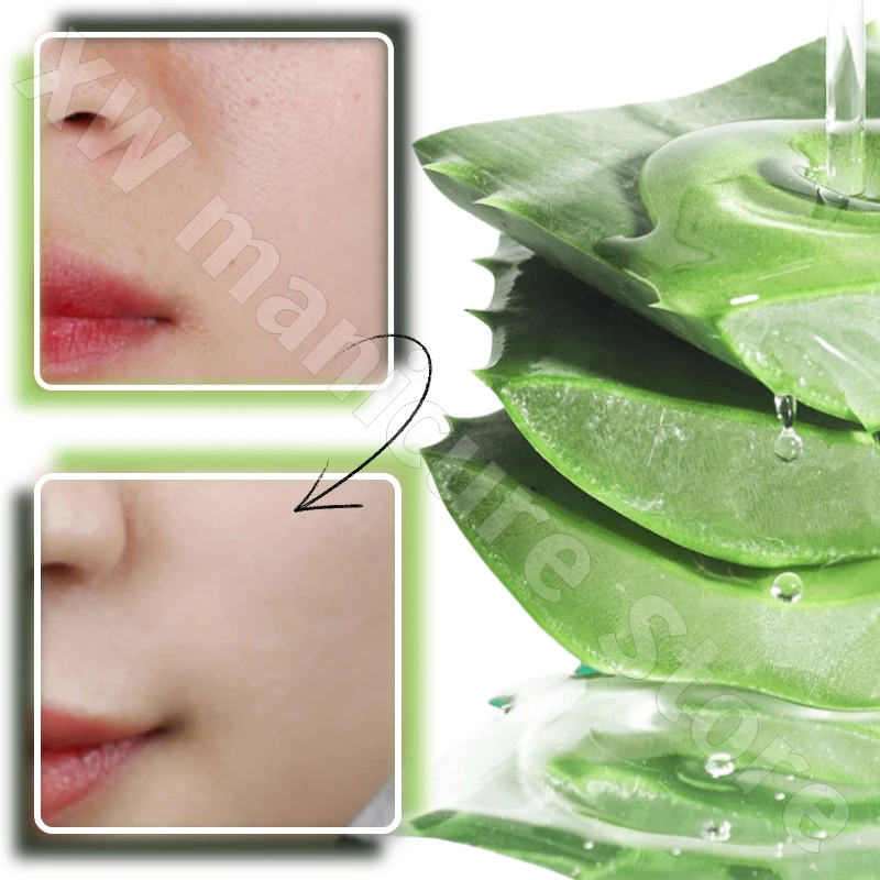 Aloe Vera Exfoliating Deep Cleansing Facial Moisturizing Nourishing Remove Dead Skin Facial Cleansing Cleanser  Face Wash 120ml