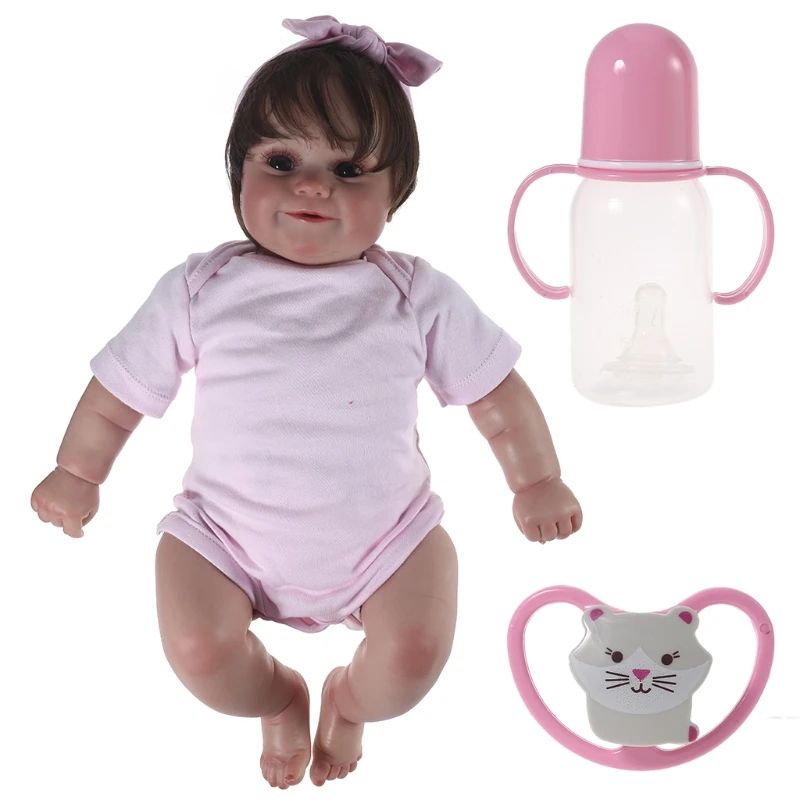 

Baby Girl Toddler Partner Soft Vinyl DIY Stuffed Toy N84E