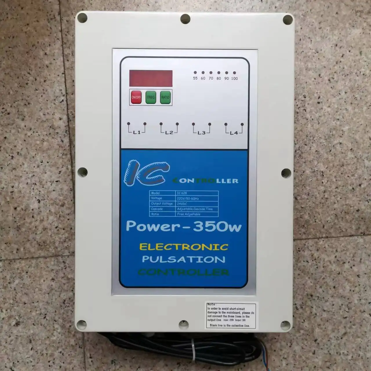 Cow Pulsator Controller For Electric Pulsator LE20/LE30 Cow/Goat Milking Parlour System 24VDC ITP Pulsator 100W/350W