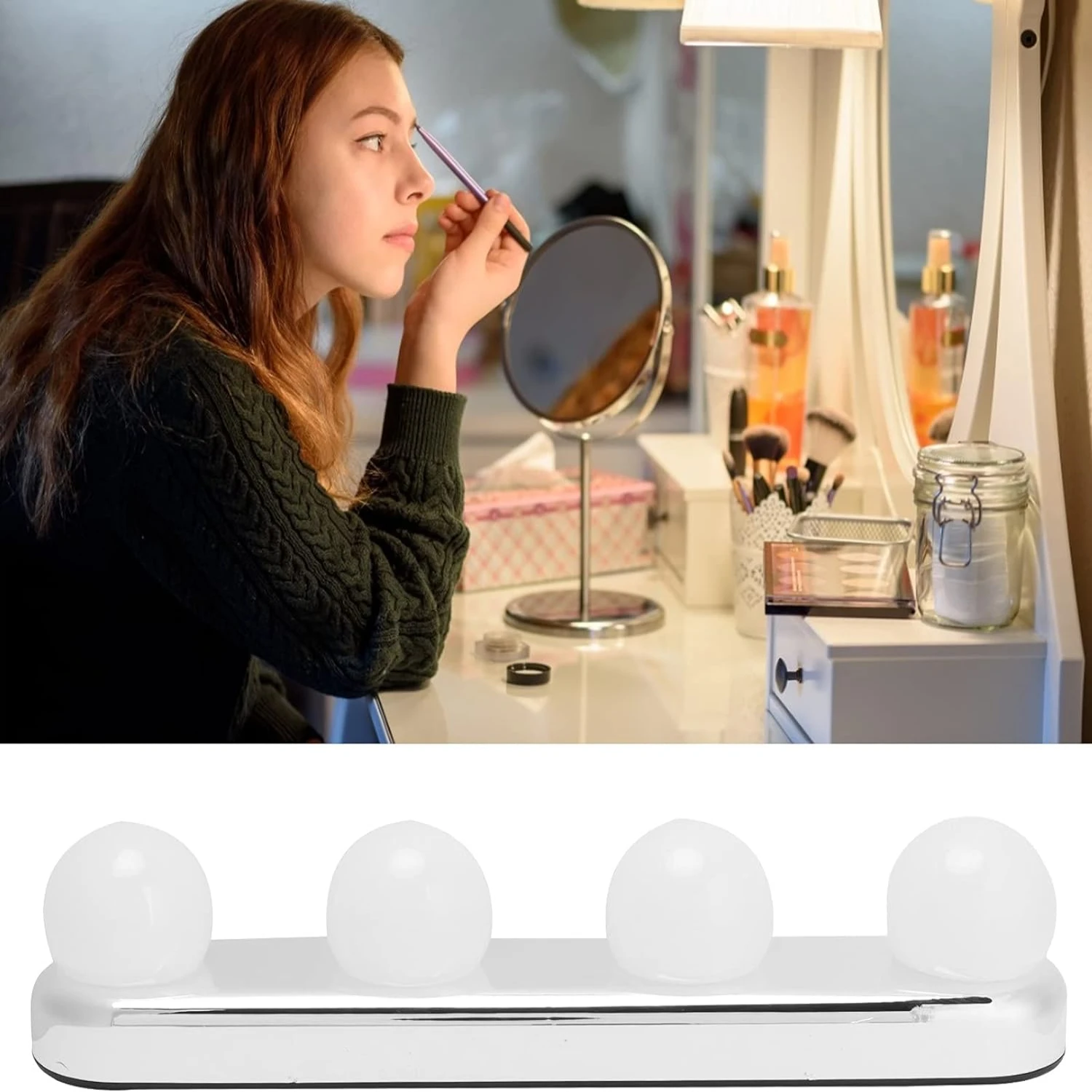 Enhance Your Beauty Routine with The Ultimate Luxurious LED Vanity Mirror Lights: Immerse Yourself in Magic Style and Radiant En