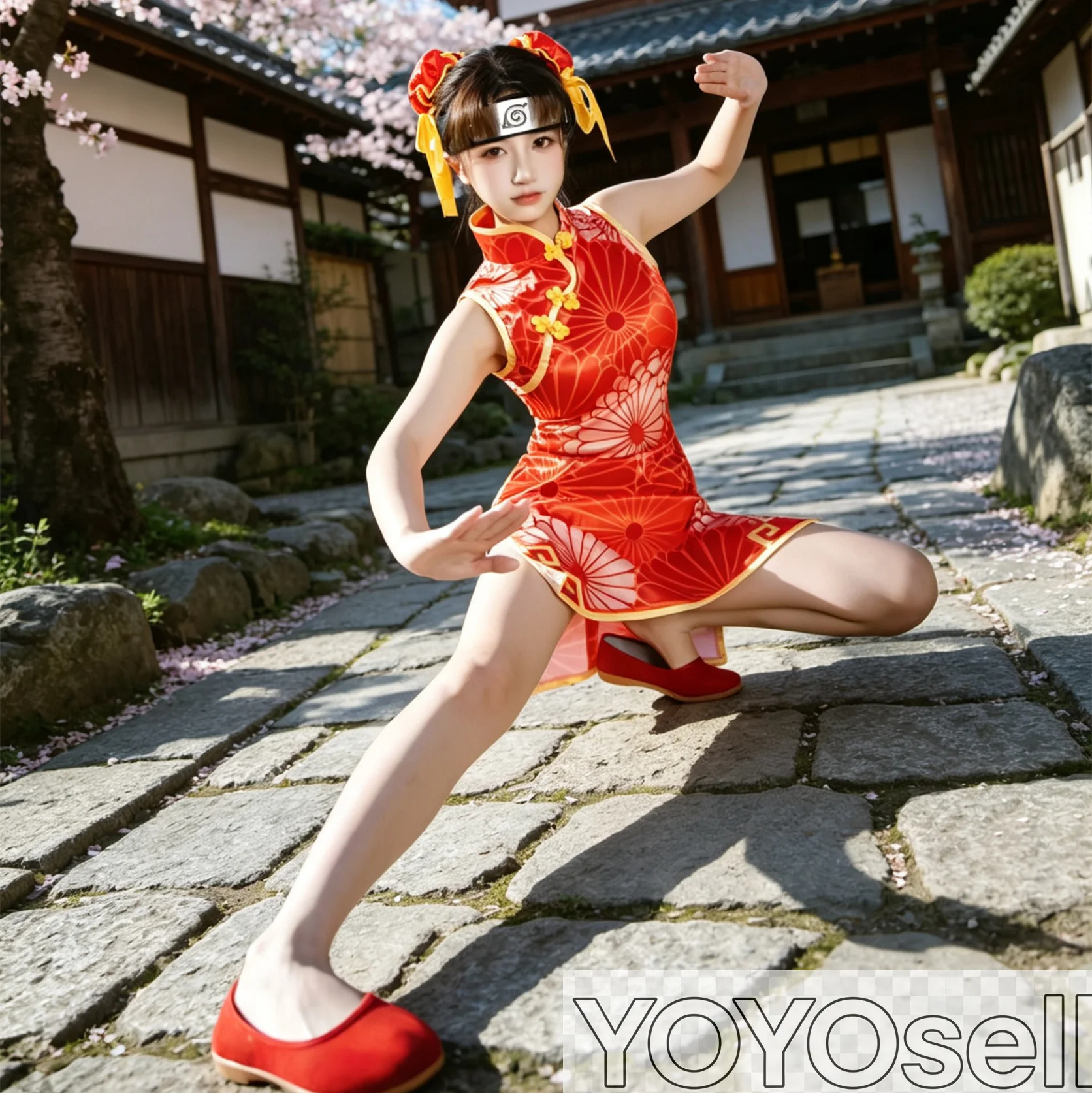 costume-de-cosplay-cheongsam-tenten-tenue-d'anime-pour-halloween-et-carnaval-‌