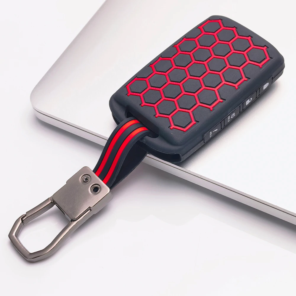 Protective Silicone Key Cover For Mazda 3 6 CX 30 CX 5 CX 9 CX 50 CX 70 CX 90 MX 5 Miata with clasp holder Precise Fit