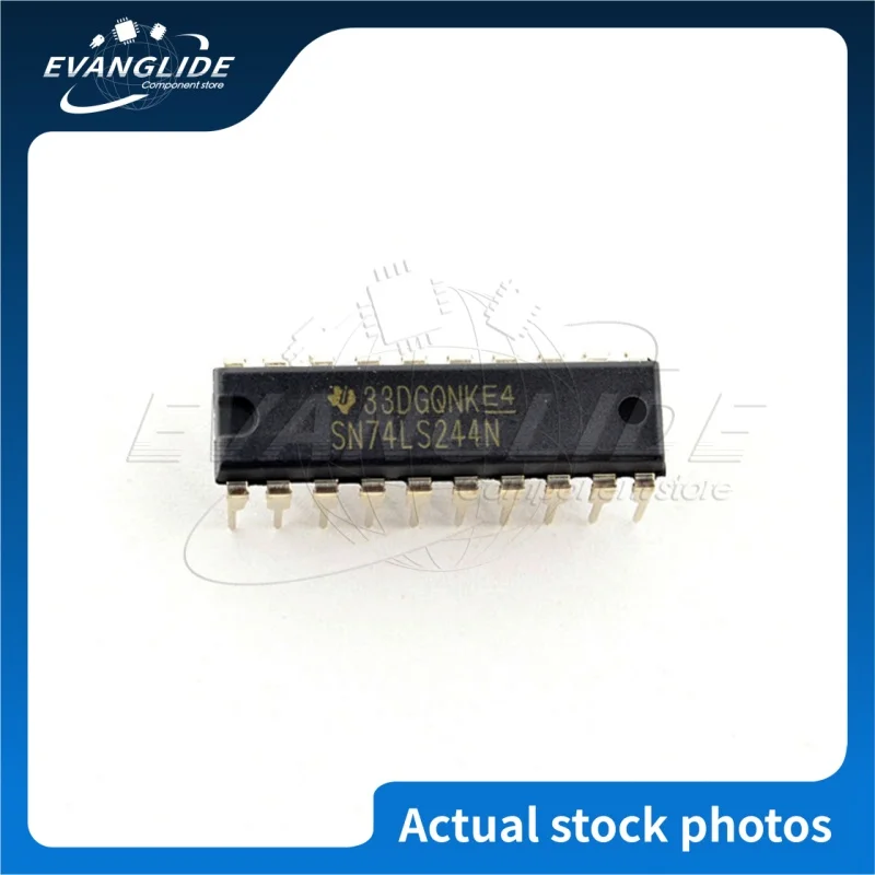 10 PCS/LOT SN74LS244N Original & New Buffer/Driver/transceiver In Stock Wholesale