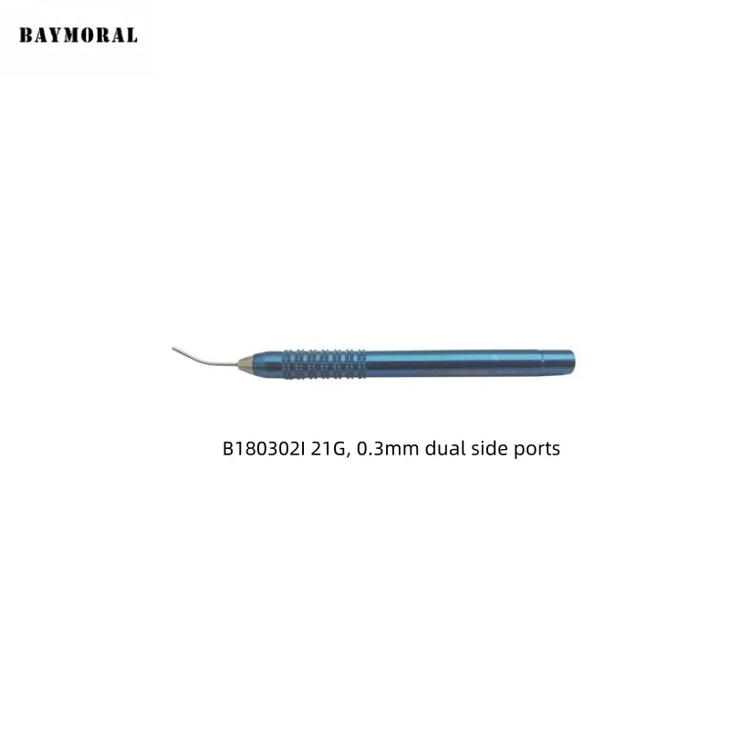 Manipolo per aspirazione bimanuale, manico zigrinato Strumenti chirurgici oftalmici cataratta nel servizio medico degli strumenti