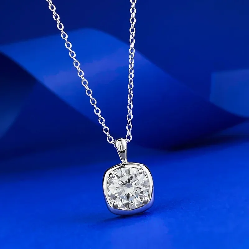 

New S925 sterling silver 8.0mm circular minimalist necklace necklace accessory, versatile for daily commuting, gift jewelry