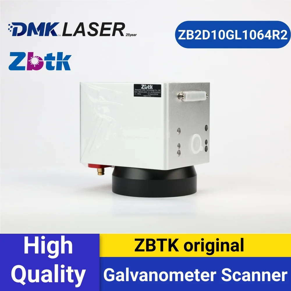 ZBTK original laser Galvanometer Scanner ZB2D10GL1064R2 High-speed Scanning For Fiber Laser Marking/Welding/Engraving machine