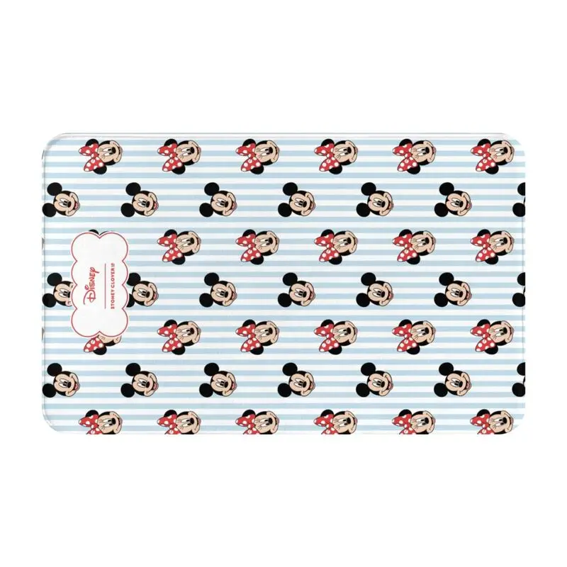 Custom American TV Animation Mickey Mouse Doormat Non-Slip Bath Kitchen Mat Toilet Door Floor Entrance Carpet Rug