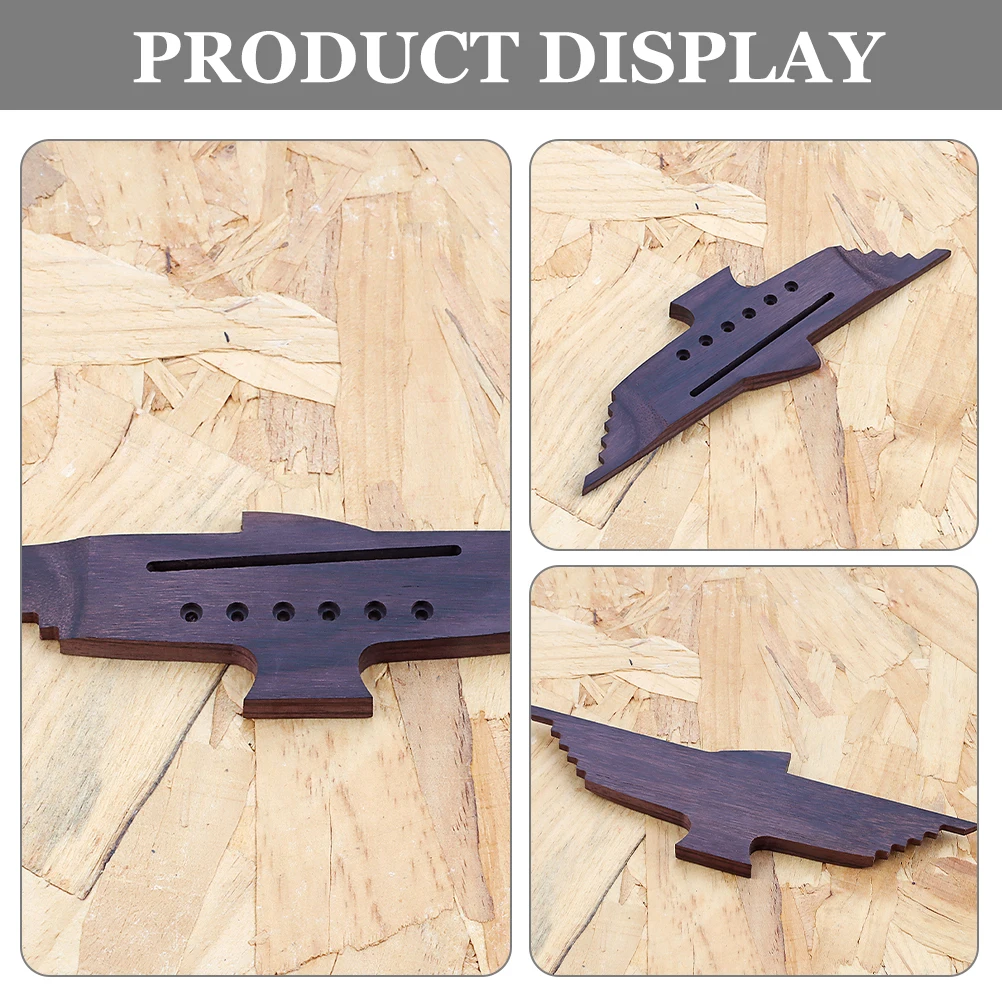 

Bridge Part for Guitar Acoustic Bone Saddle Component Parts Accessories Saddles