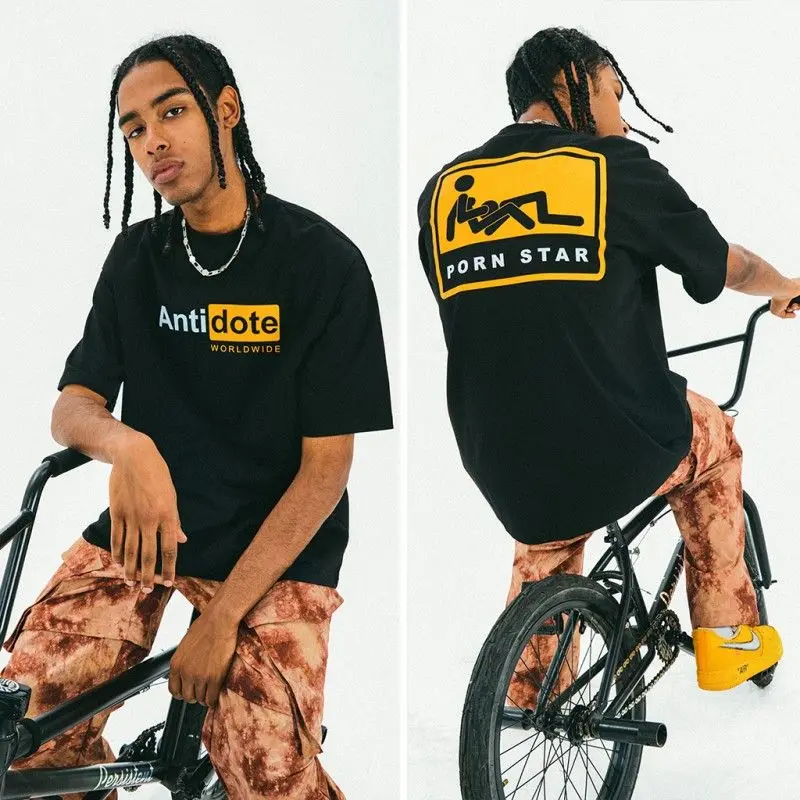 

Футболка с короткими рукавами, мужская американская модная брендовая летняя свободная футболка с короткими рукавами и принтом молний из чистого хлопка