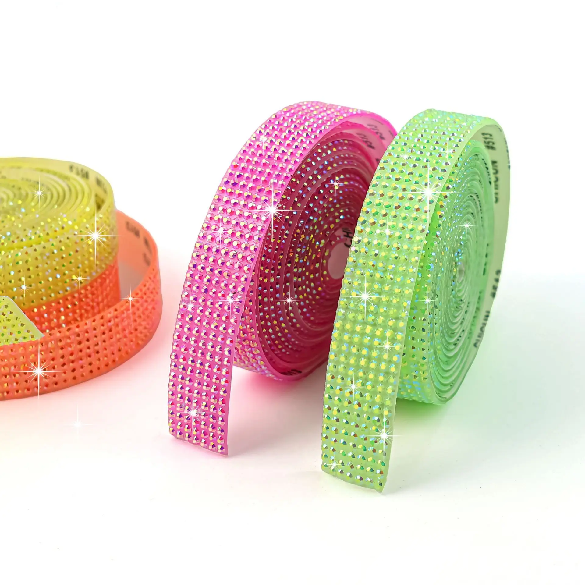 

10Yard Rhinestone Ribbons Self Adhesive Bling Crystal Diamond Roll Wrap Arts Crafts Party Gift Decoration DIY Rhinestone Sticker