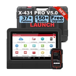 LAUNCH X431 PRO V5.0 Elite Bidirectional Scan Tool with 2024 Newly Released DBSCar VII Connector,37+ Reset for All Cars