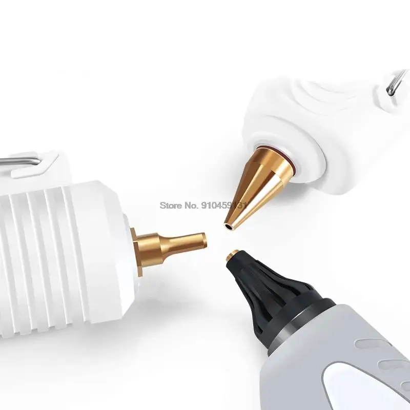 200W Professional High Temperature Hot Melt Glue Gun and 30PC11mm Hot Melt Glue Stick Transplant Repair Hot Air Gun DIY Hand
