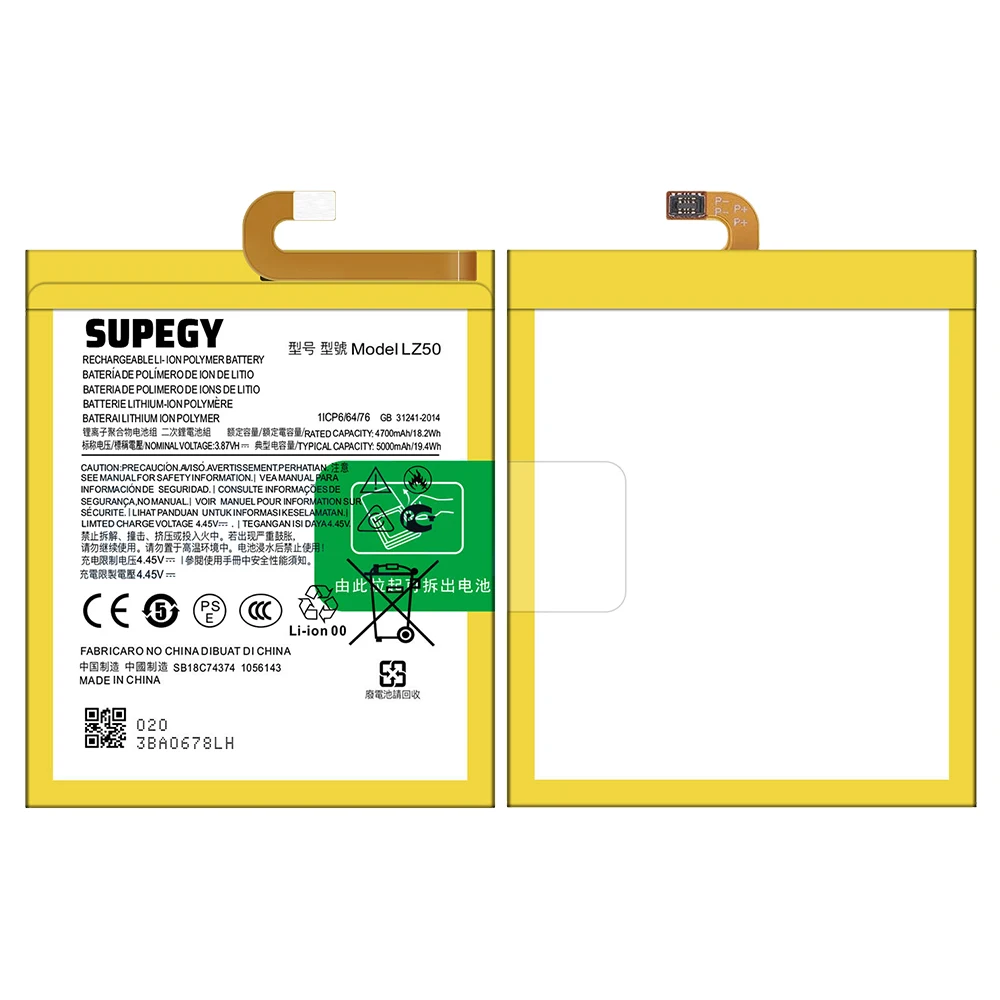 100% New Hight Quality LZ50 Battery For Motorola moto ONE 5G/MOTO G 5G PLUS/G100/moto Edge S Batteria+ Free Tools